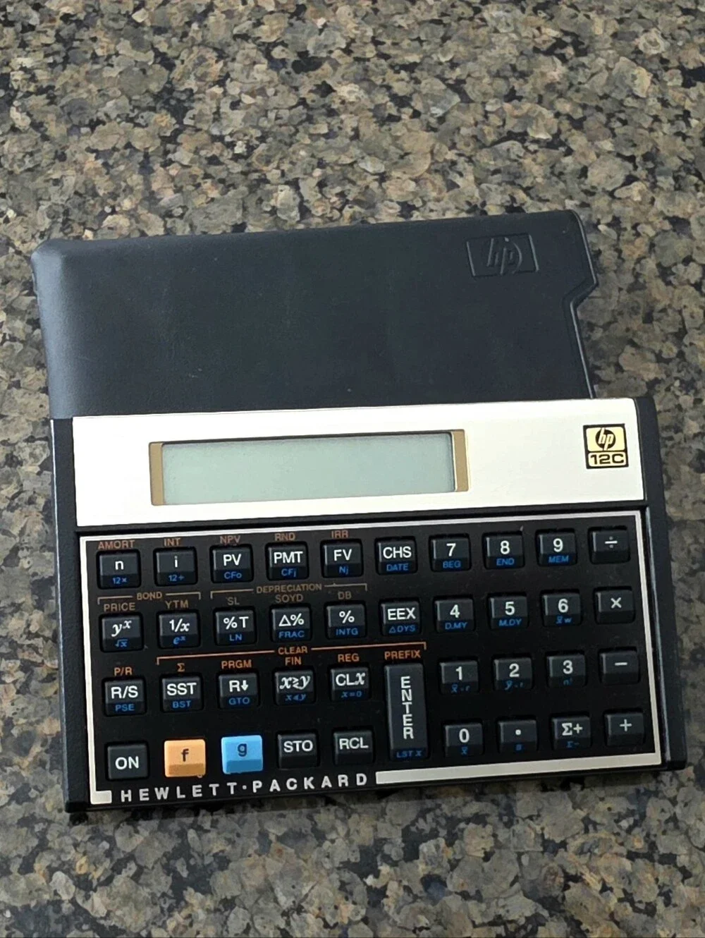 Hewlett Packard HP 12C Handheld Financial & Business Programmable Calculator Cas